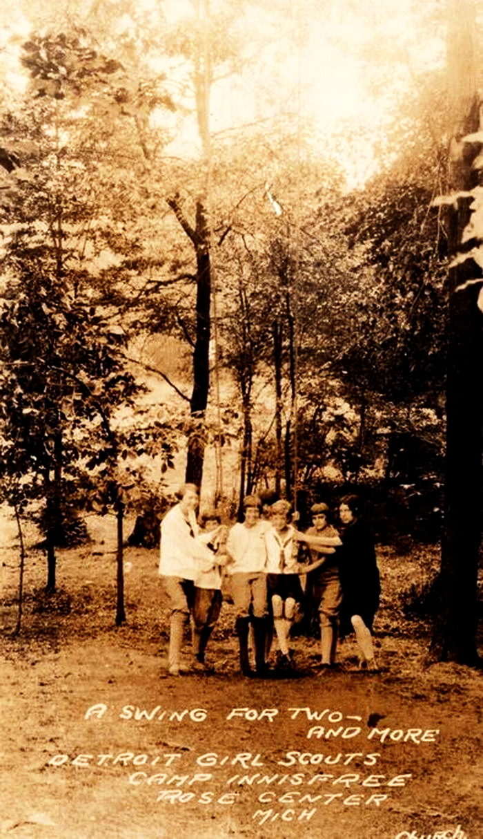 Camp Innisfree - Vintage Postcard (newer photo)